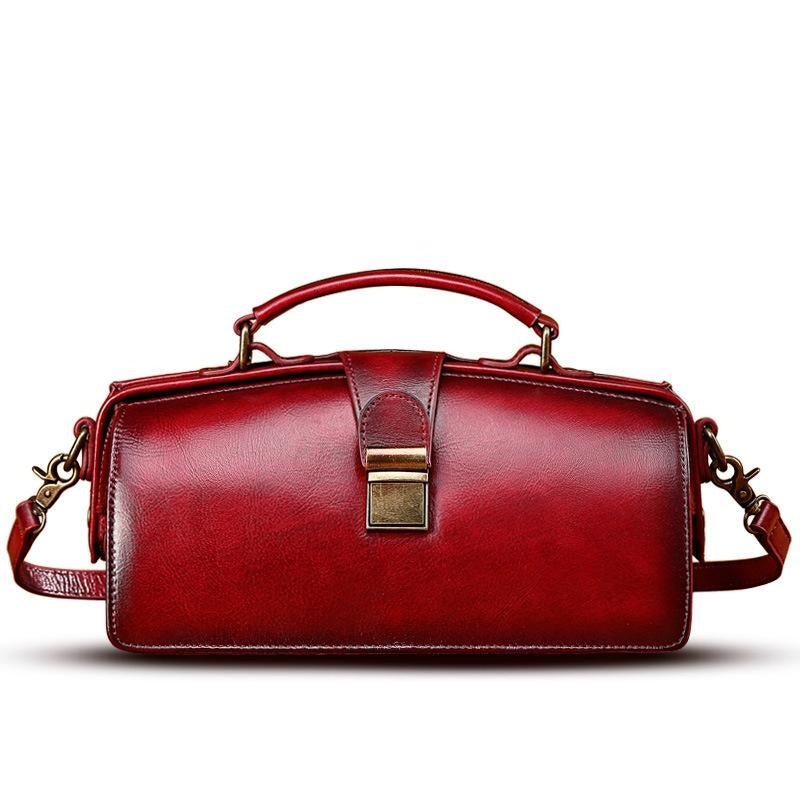 Classy Leather Doctor Bag Yayas Luxe Handbags 