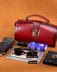 Classy Leather Doctor Bag  Yayas Luxe Handbags