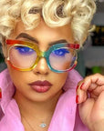 Designer Rainbow Frames - Yaya's Luxe Handbags - Glasses