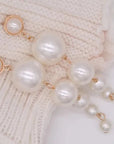Fancy Girl Pearl Earrings Dangle Jewelry - Yaya's Luxe Handbags -