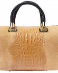 Lizzy Leather Boston Bag - Yaya's Luxe Handbags - Handbags