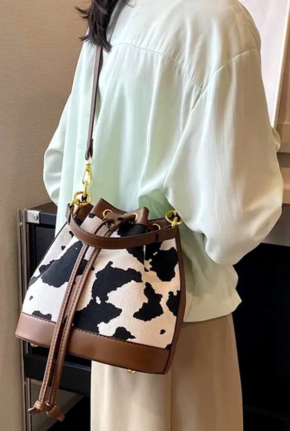 Rodeo Girl Western Small Bucket - Yayas Luxe Handbags -