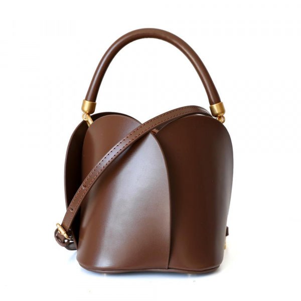Tulip Leather Bucket Yayas Luxe Handbags  Handbags Wallets & Cases